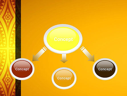 Ethnic Ornament Powerpoint Template Backgrounds 13104 Poweredtemplate Com Ethnic Powerpoint Templates