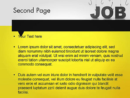 Modèle PowerPoint de poste vacant, Diapositive 2, 13132, Carrière / Industrie — PoweredTemplate.com