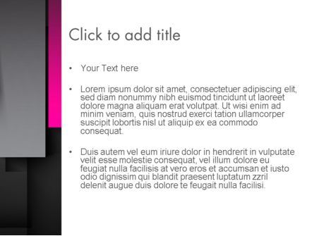 Plantilla de PowerPoint - tiras verticales de papel resumen, Diapositiva 3, 13137, Abstracto / Texturas — PoweredTemplate.com