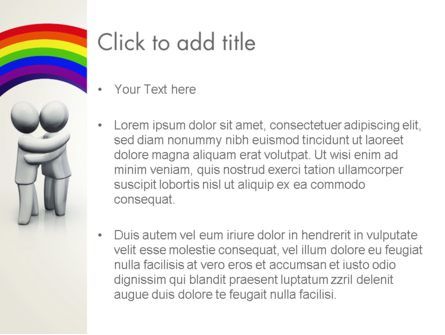LGBT PowerPoint Template, Slide 3, 13149, 3D — PoweredTemplate.com