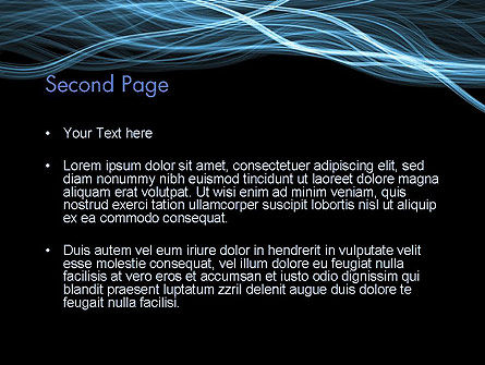 Abstract Connections PowerPoint Template, Slide 2, 13153, Abstract/Textures — PoweredTemplate.com
