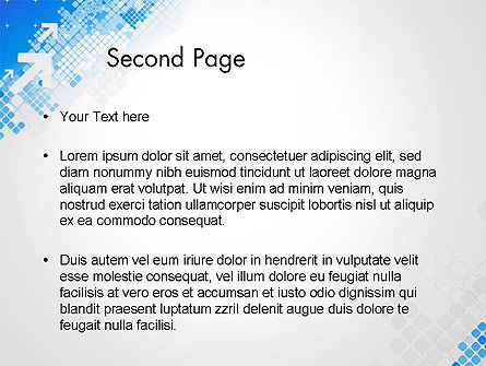 Abstracte Pijlen Recht Omhoog PowerPoint Template, Dia 2, 13184, Abstract/Textuur — PoweredTemplate.com