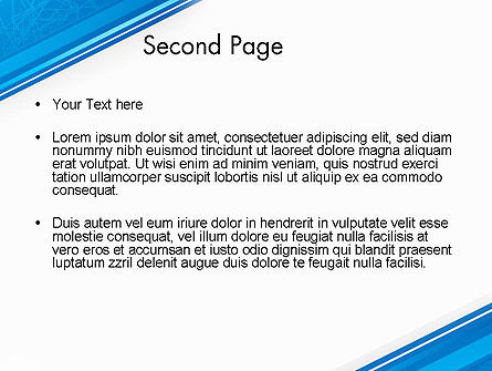 Modello PowerPoint - Strict fondo inclinato aziendale, Slide 2, 13192, Astratto/Texture — PoweredTemplate.com