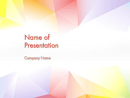 Modello PowerPoint - Tenui colori pastello luminosi, Modello PowerPoint, 13219, Astratto/Texture — PoweredTemplate.com