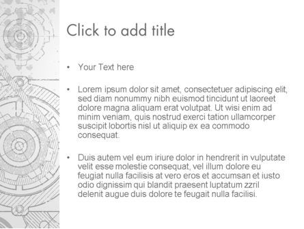Modèle PowerPoint de dessin machine, Diapositive 3, 13250, Services / Industriel — PoweredTemplate.com