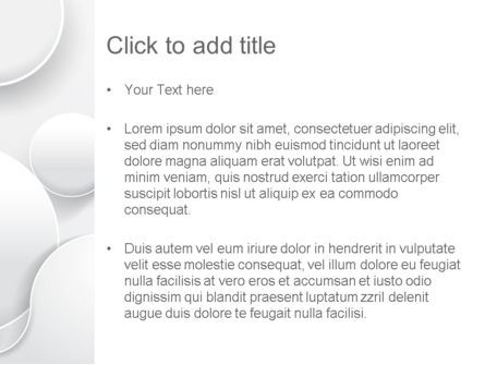 Modèle PowerPoint de abstrait des bulles liquides de style papier, Diapositive 3, 13270, Abstrait / Textures — PoweredTemplate.com