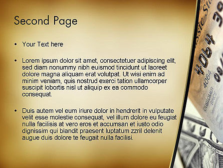 Modello PowerPoint - Buon punteggio di credito, Slide 2, 13283, Finanza/Contabilità — PoweredTemplate.com
