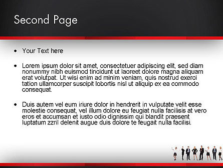 Modello PowerPoint - Reclutare, Slide 2, 13287, Persone — PoweredTemplate.com