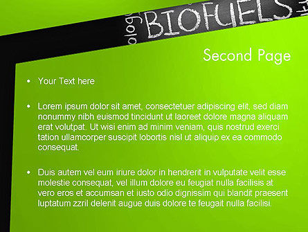 Modello PowerPoint - Combustibili bio word cloud, Slide 2, 13289, Natura & Ambiente — PoweredTemplate.com