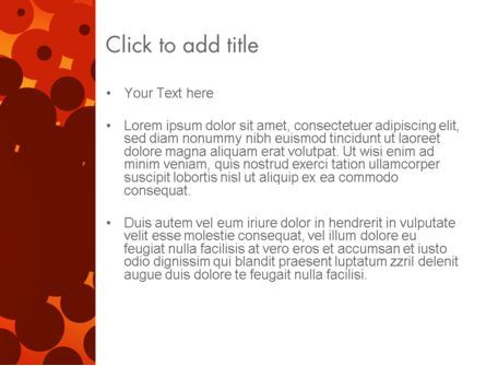 Modelo do PowerPoint - maroon manchas no vermelho, Deslizar 3, 13306, Abstrato/Texturas — PoweredTemplate.com