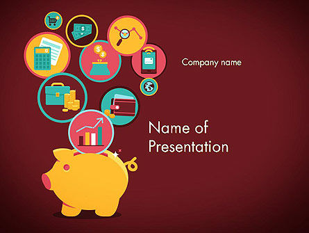 Modèle PowerPoint de application financière, 13324, Finance / Comptabilité — PoweredTemplate.com