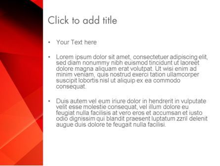 Modello PowerPoint - Strati sovrapposti rosso, Slide 3, 13339, Astratto/Texture — PoweredTemplate.com
