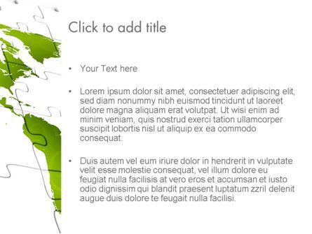 Modello PowerPoint - Nord e sud america mappa, Slide 3, 13342, Mondiale — PoweredTemplate.com