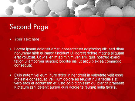 Modèle PowerPoint de sphères volantes, Diapositive 2, 13346, 3D — PoweredTemplate.com