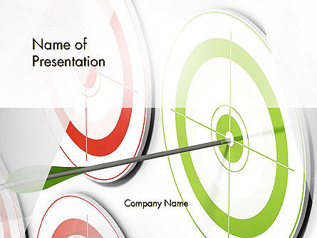 Building Target Market PowerPoint Template, PowerPoint Template, 13361, Careers/Industry — PoweredTemplate.com