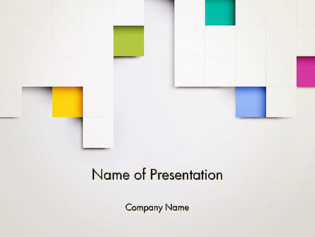 Abstract Folders PowerPoint Template, PowerPoint Template, 13373, Abstract/Textures — PoweredTemplate.com