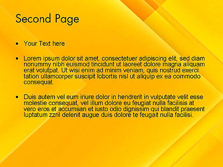 파워포인트 템플릿 - 교차하는 오렌지색 사각형, 슬라이드 2, 13397, 추상/직물 — PoweredTemplate.com