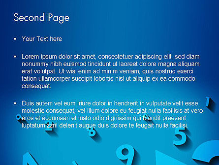 Modello PowerPoint - Figure sparse, Slide 2, 13414, Astratto/Texture — PoweredTemplate.com
