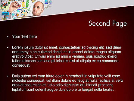 Vernuftig PowerPoint Template, Dia 2, 13475, Business Concepten — PoweredTemplate.com