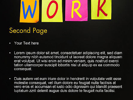 Modèle PowerPoint de planification du travail, Diapositive 2, 13496, Education & Training — PoweredTemplate.com