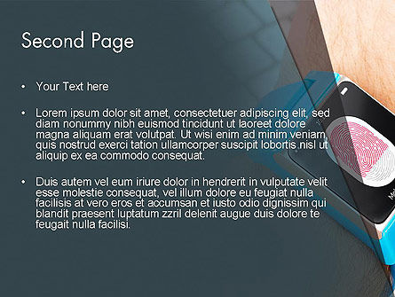Modello PowerPoint - Orologio intelligente, Slide 2, 13526, Tecnologia e Scienza — PoweredTemplate.com