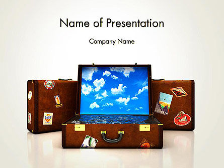 旅行心情PowerPoint模板, PowerPoint模板, 13539, 职业/行业 — PoweredTemplate.com