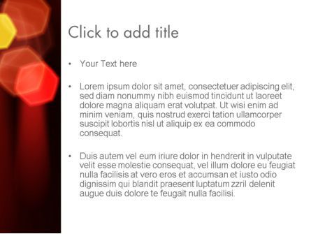 Modello PowerPoint - Luci auto sfocate, Slide 3, 13553, Astratto/Texture — PoweredTemplate.com