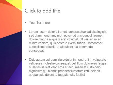 Modèle PowerPoint de intégration des couleurs, Diapositive 3, 13554, Abstrait / Textures — PoweredTemplate.com