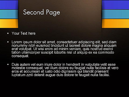 Modèle PowerPoint de tricot abstrait, Diapositive 2, 13593, Abstrait / Textures — PoweredTemplate.com