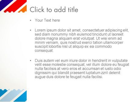 Modèle PowerPoint de résumé du cadre de style de timbre, Diapositive 3, 13634, Abstrait / Textures — PoweredTemplate.com