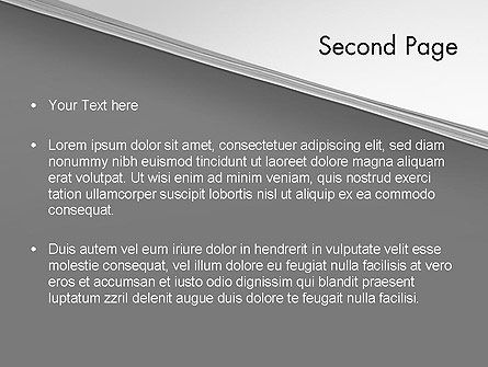 Modello PowerPoint - Spacco diagonale astratto, Slide 2, 13649, Astratto/Texture — PoweredTemplate.com