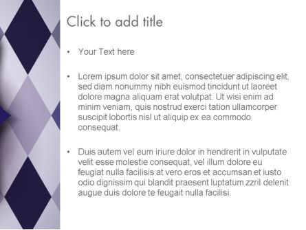 Modello PowerPoint - Scuro poligonale blu, Slide 3, 13666, Astratto/Texture — PoweredTemplate.com