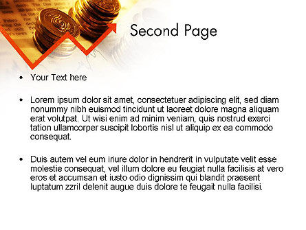 Templat PowerPoint Kekuatan Finansial, Slide 2, 13761, Finansial/Akuntansi — PoweredTemplate.com