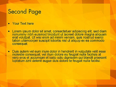 Modello PowerPoint - Soleggiato astratto, Slide 2, 13767, Astratto/Texture — PoweredTemplate.com