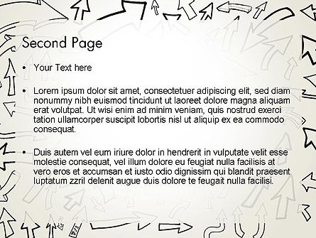 Templat PowerPoint Panah Menunjuk Ke Arah Yang Berbeda, Slide 2, 13797, Abstrak/Tekstur — PoweredTemplate.com