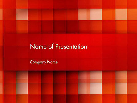 Plantilla de PowerPoint - corte en cuadrados abstractos, Gratis Plantilla de PowerPoint, 13833, Abstracto / Texturas — PoweredTemplate.com