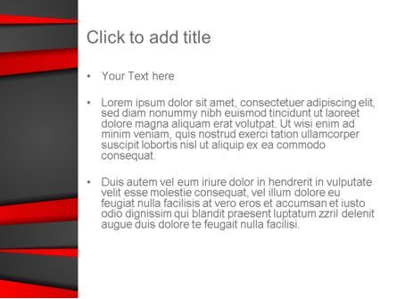 Modello PowerPoint - Tagliare a pezzi astratti, Slide 3, 13844, Astratto/Texture — PoweredTemplate.com