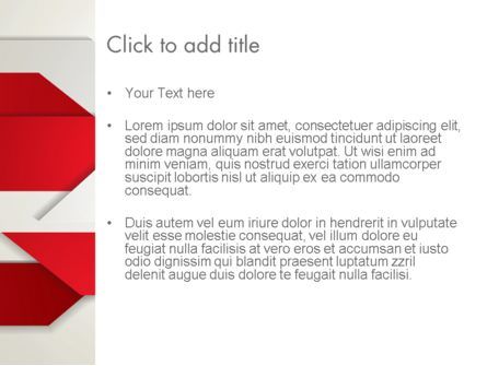 Modello PowerPoint - Strisce di carta astratta, Slide 3, 13851, Astratto/Texture — PoweredTemplate.com