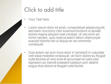 Modello PowerPoint - Due forme triangolari, Slide 3, 13866, Astratto/Texture — PoweredTemplate.com