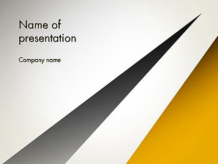 两个三角形PowerPoint模板, PowerPoint模板, 13866, 抽象/纹理 — PoweredTemplate.com