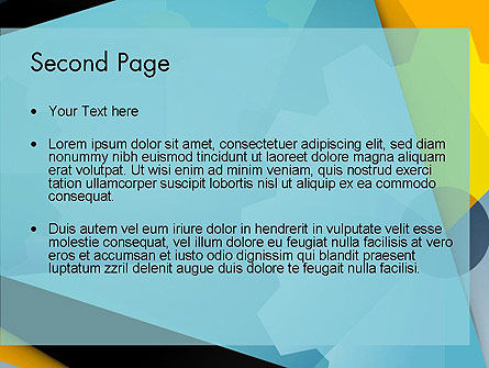Flat Ontworpen Tandrad Abstract PowerPoint Template, Dia 2, 13869, Voorzieningen/Industrieel — PoweredTemplate.com