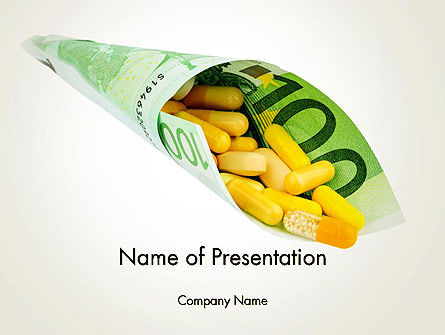 Cost Of Health PowerPoint Template, Free PowerPoint Template, 13890, Medical — PoweredTemplate.com