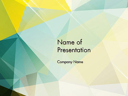 Plantilla de PowerPoint - diseño poligonal, Plantilla de PowerPoint, 13933, Abstracto / Texturas — PoweredTemplate.com