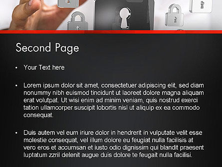 Modello PowerPoint - Protezione e sicurezza, Slide 2, 13940, Tecnologia e Scienza — PoweredTemplate.com