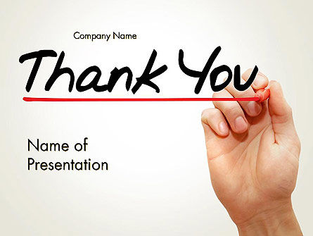 Thank You PowerPoint Template, PowerPoint Template, 13945, Business Concepts — PoweredTemplate.com
