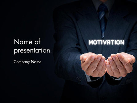 Motivatie PowerPoint Template, Gratis PowerPoint-sjabloon, 13960, Education & Training — PoweredTemplate.com