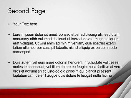 Modello PowerPoint - Strati piegati astratto, Slide 2, 13969, Astratto/Texture — PoweredTemplate.com