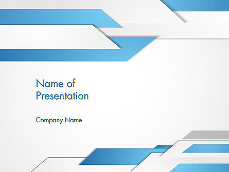 Modèle PowerPoint de abstrait des couches dirigées, Modele PowerPoint, 13978, Abstrait / Textures — PoweredTemplate.com