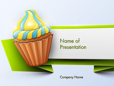 Verjaardagsbanner PowerPoint Template, PowerPoint-sjabloon, 13992, Vakantie/Speciale Gelegenheden — PoweredTemplate.com