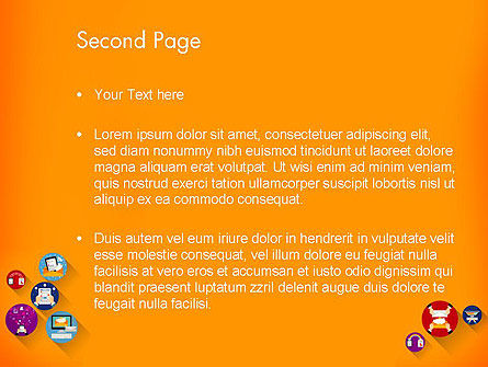 Templat PowerPoint Teknologi Baru Didesain Datar, Slide 2, 14018, Teknologi dan Ilmu Pengetahuan — PoweredTemplate.com
